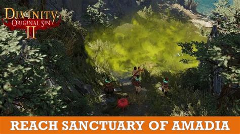 how to reach sanctuary of amadia.